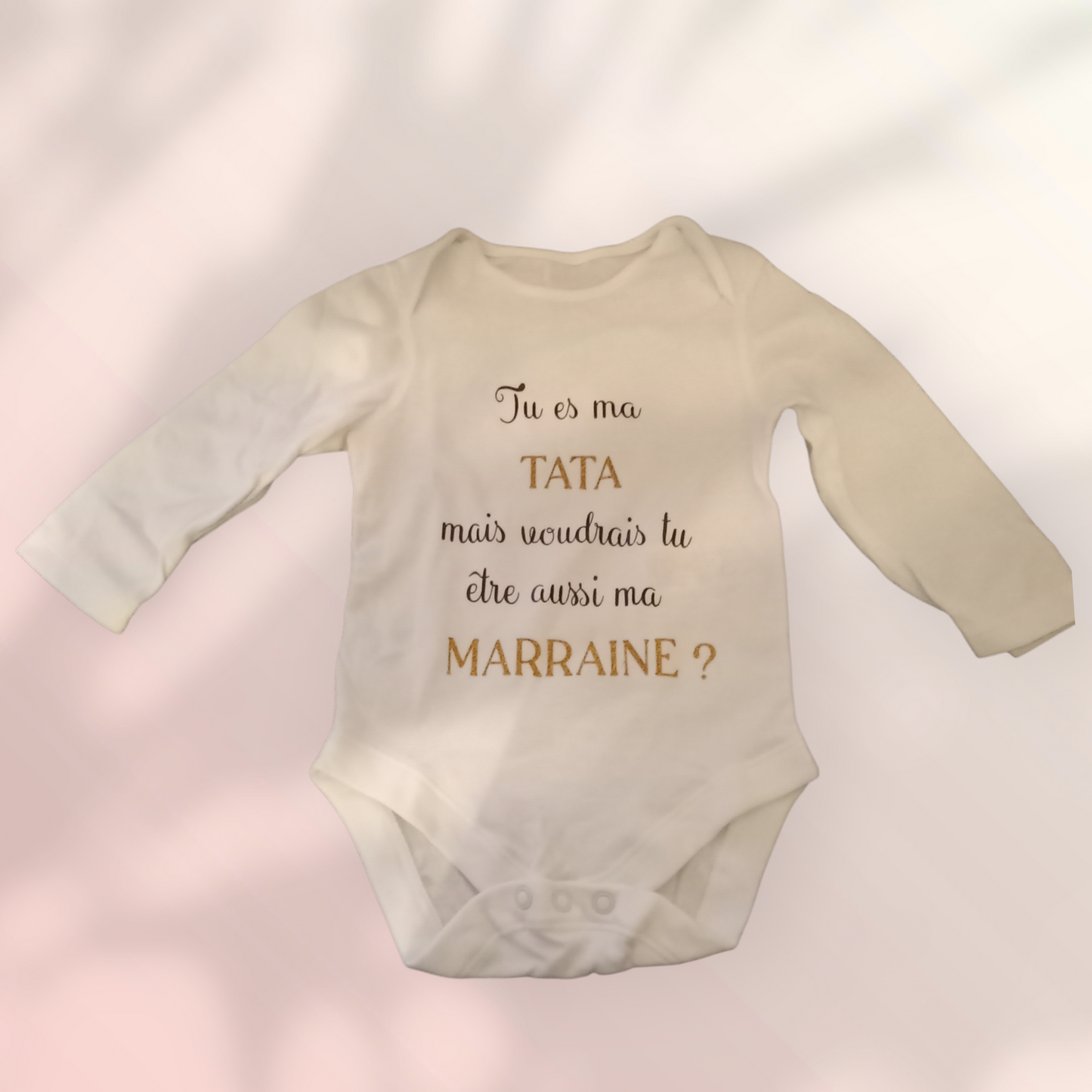 Body bébé personnalisable