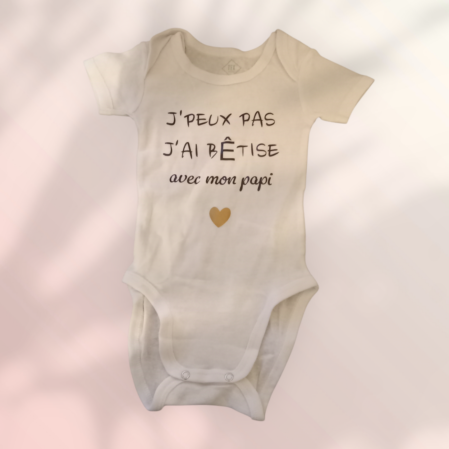 Body bébé personnalisé