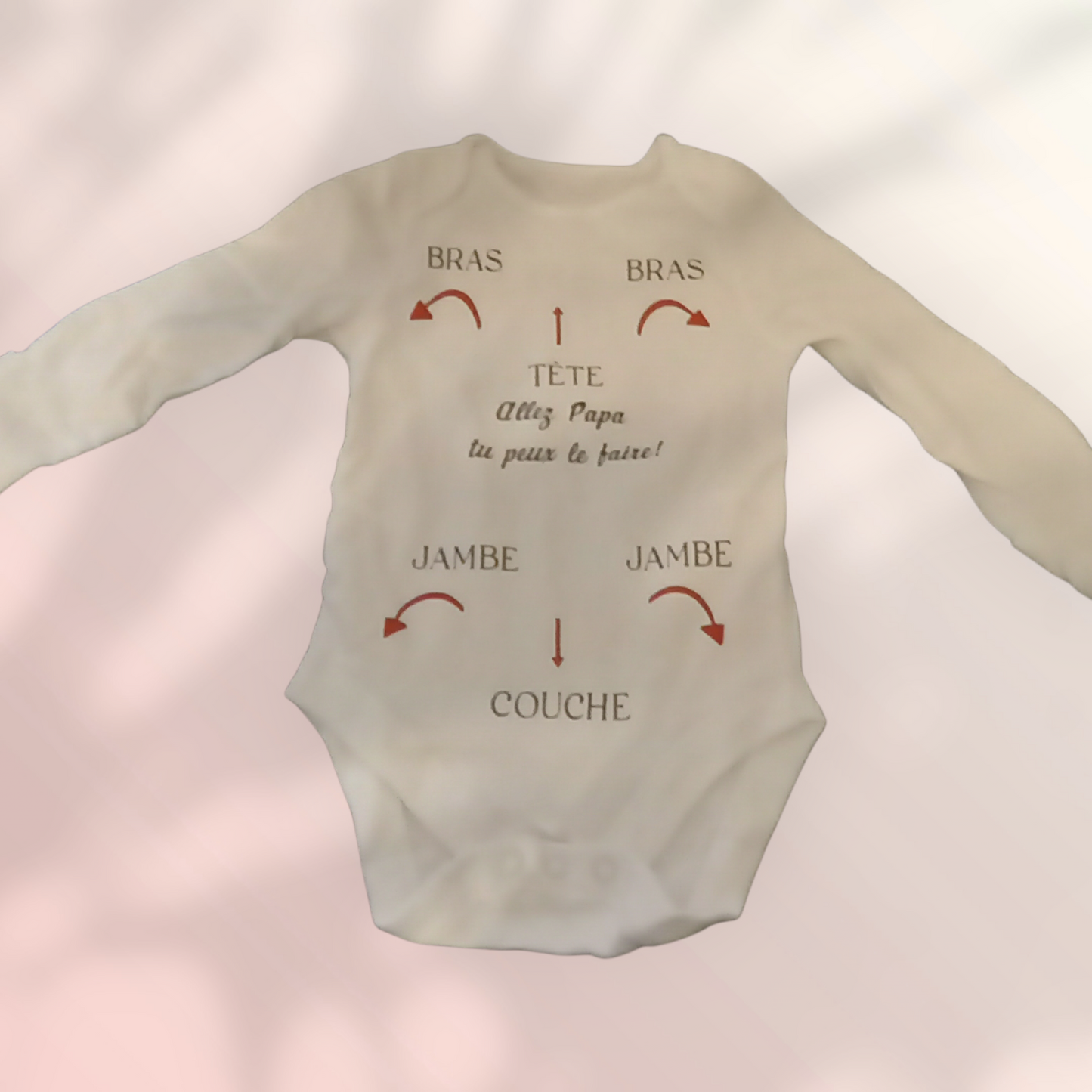 Body bébé personnalisable