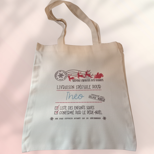 sac hotte du père noël