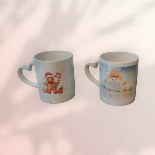 Mug anse coeur