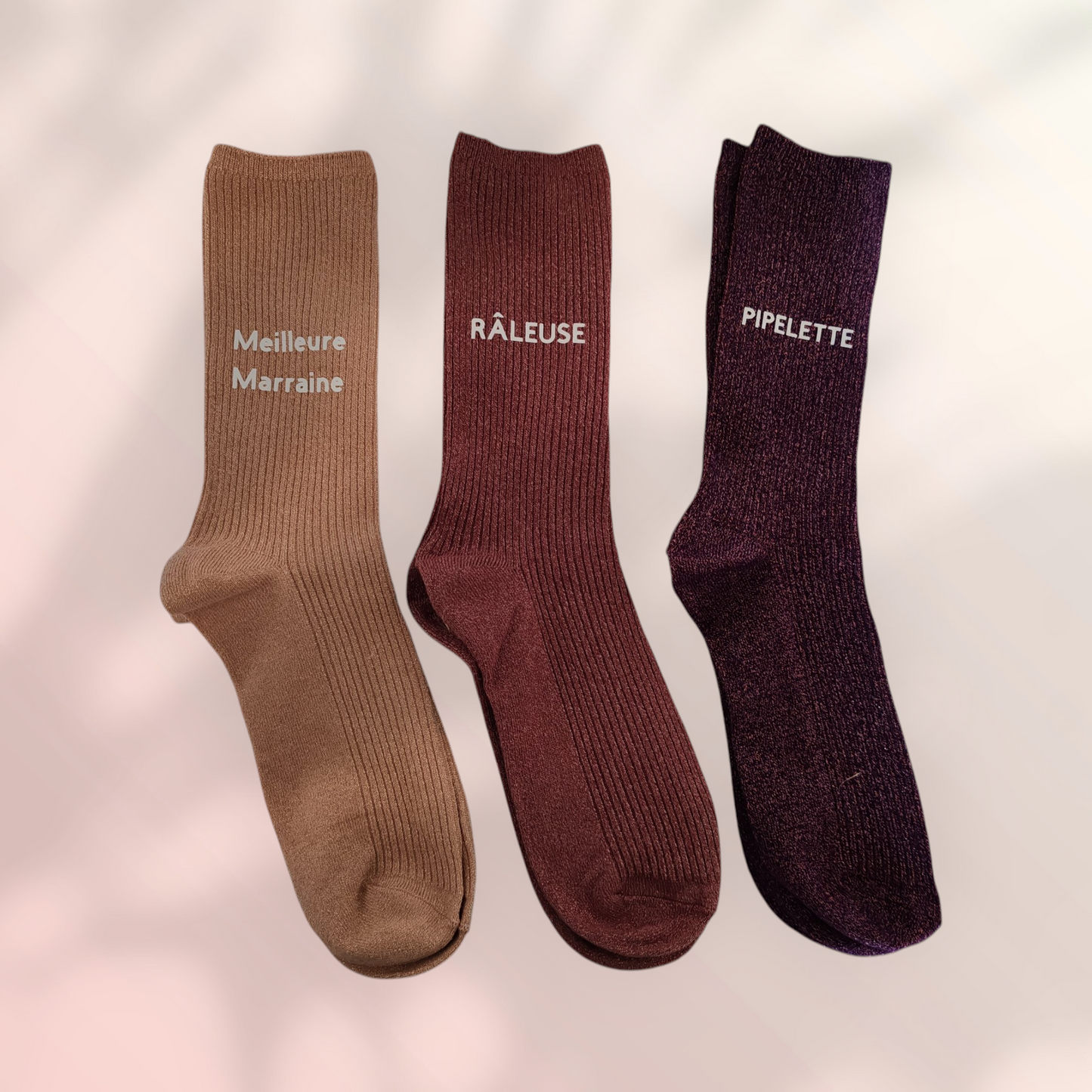 Chaussette paillettes